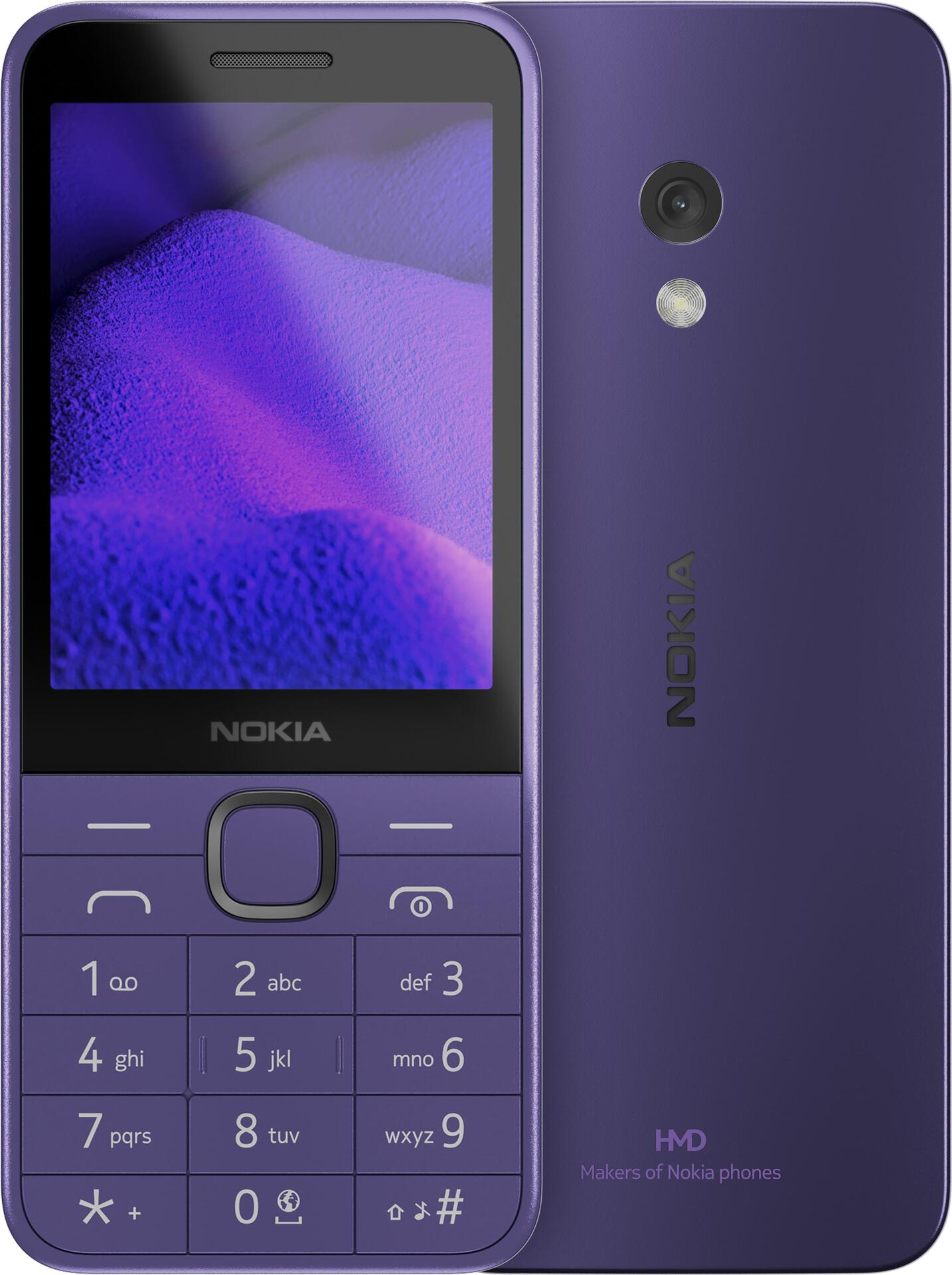 Nokia 235 4G (2024) 7,11 cm (2.8") Violett Funktionstelefon (1GF026GPF1L03)