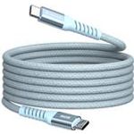 Verbatim Sync&Charge 60W 120cm USB-C/USB-C Magnetic blau  31852 (31852)