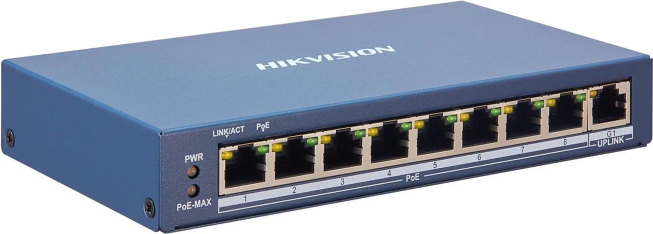 Hikvision DS-3E1309P-EI - 8-Port 100 Mbps Smart Managed PoE Switch Zubehör (301801788)