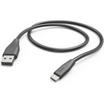 Hama 00139543 USB Kabel 1,5 m USB 2.0 USB A USB C Schwarz (00139543)
