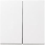 GIRA System 55 Serienwippe für Wippsch.Wipptaster *reinweiss seidenmatt* (0295 27)