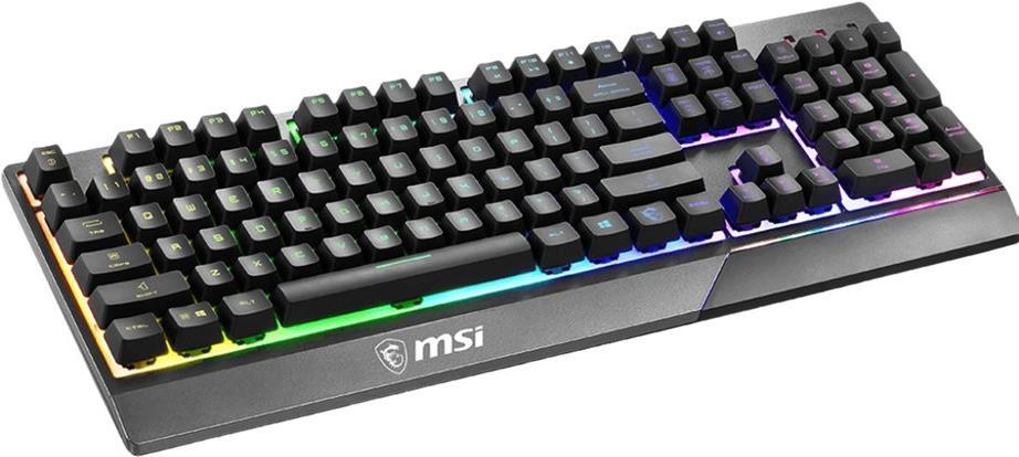 MSI Vigor GK30 Gaming-Tastatur USB QWERTZ Schwarz