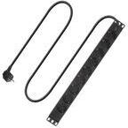 ACT Extension lead PDU 19 inch CEE7/7 with 9 type F sockets, 3m H05VV-F 3G1.5 (PD3002)
