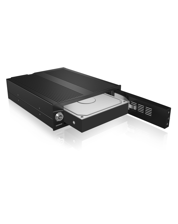 ICY BOX IB-170SK-B Mobiles Speicher-Rack 3.5" Schwarz