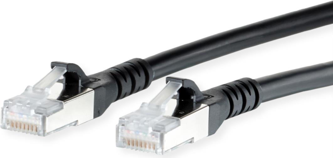 METZ CONNECT Patchkabel Cat.6A AWG 26, LSOH, schwarz, 90 m (130845I000-E)