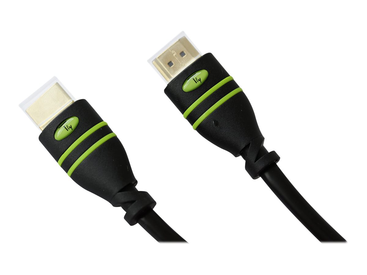 Techly HDMI-Kabel High Speed mit Ethernet 10 m Schwarz