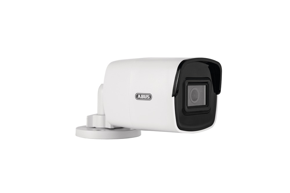 ABUS TVIP62510 IP Mini Tube Kamera 2 MP Full HD PoE IR Nachtsicht Innen & Außen Schwarz/Weiß