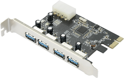 Renkforce 4 Port USB 3.0-Controllerkarte USB-A PCI Renkforce (RF-4821054)