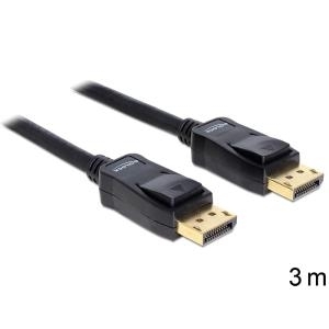 Delock Kabel DisplayPort 1.2 Stecker > DisplayPort Stecker 4K 3 m (82424)