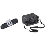 allit Schultergurt DinoPlus Strap L, schwarz aus Textilmaterial, längenverstellbar, stabiler - 1 Stück (458891)