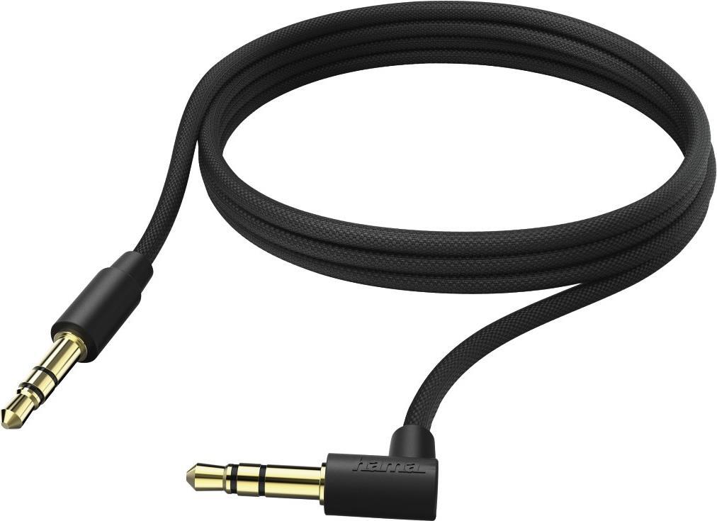 Hama Essential Line - Audiokabel - Stereo Mini-Klinkenstecker (M) bis Stereo Mini-Klinkenstecker (M) - 2,0m - abgeschirmt - Schwarz (00173873)