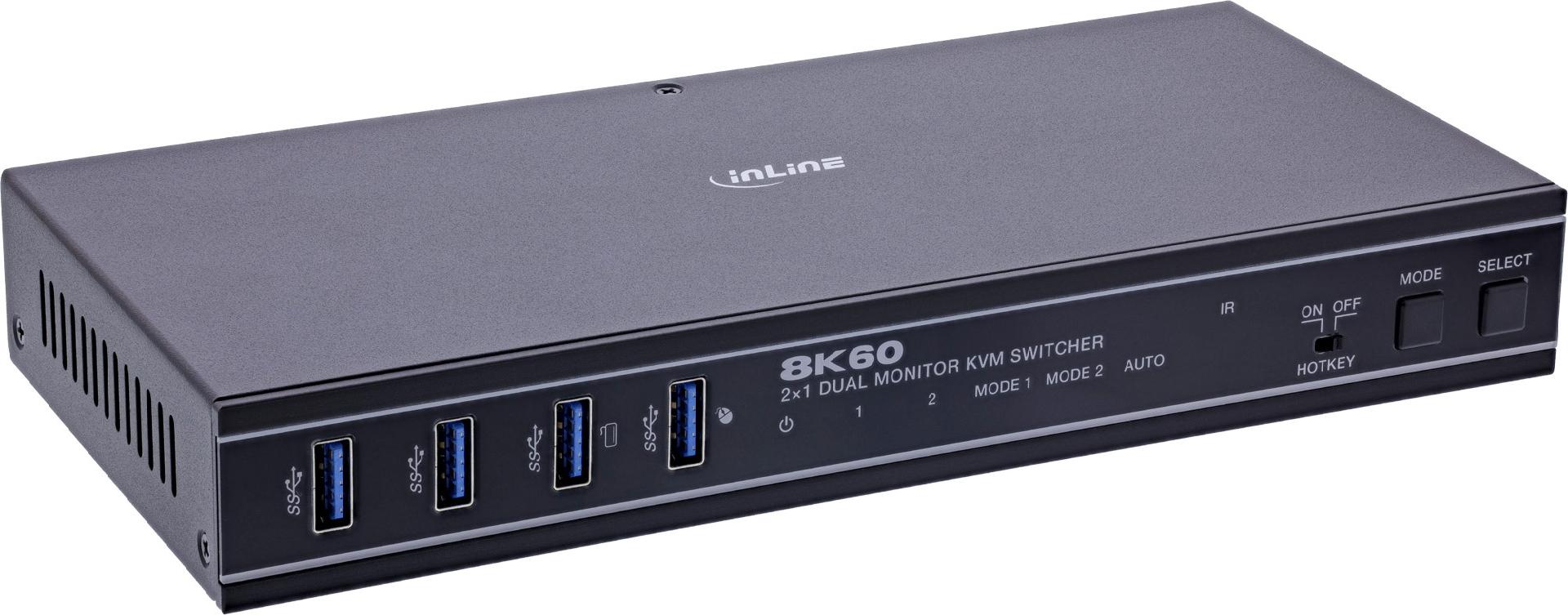 InLine KVM Switch 2-fach (57885H)