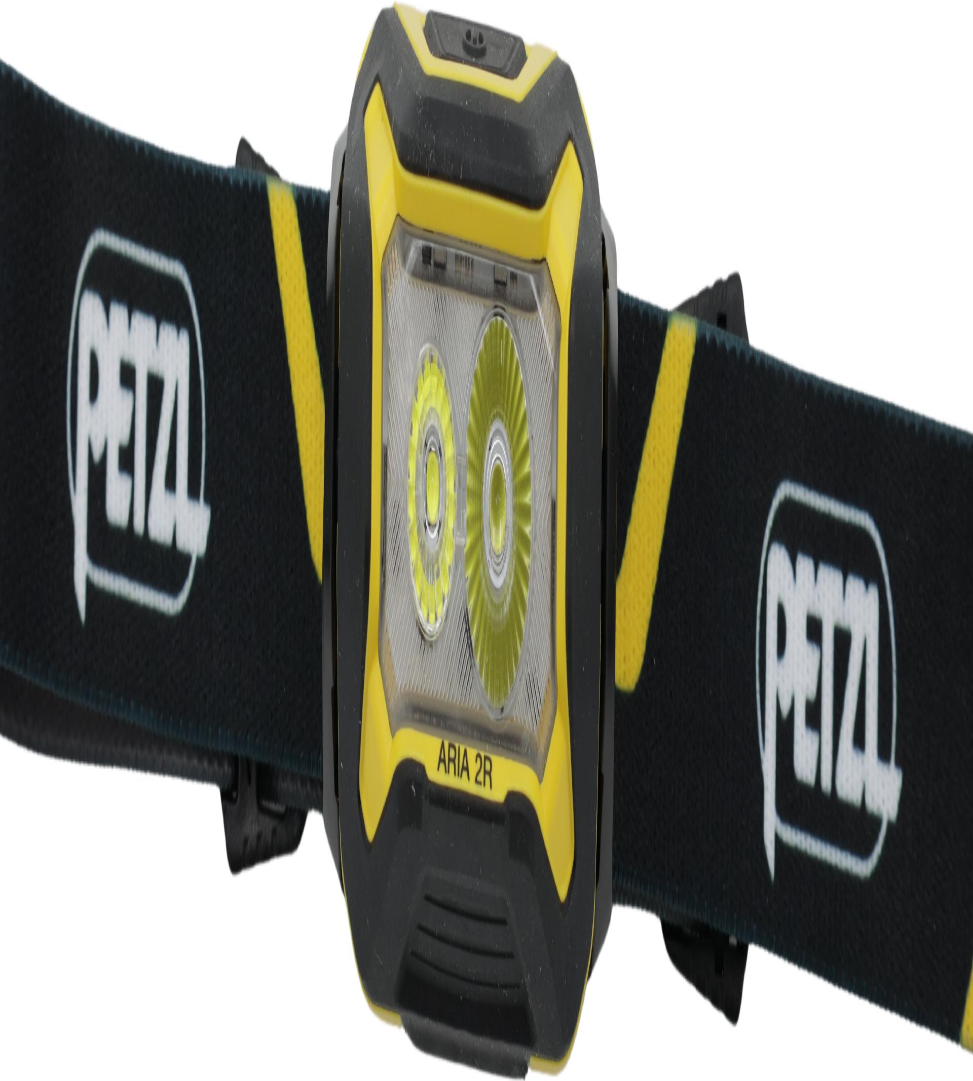 Petzl E070CA00 Headlamp ARIA® 2R black/yellow (E070CA00)
