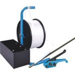 Banholzer&Wenz Polyester-Umreifungsset fahrb. Abroll.19mm-600m B.1000 Klem. (17066)