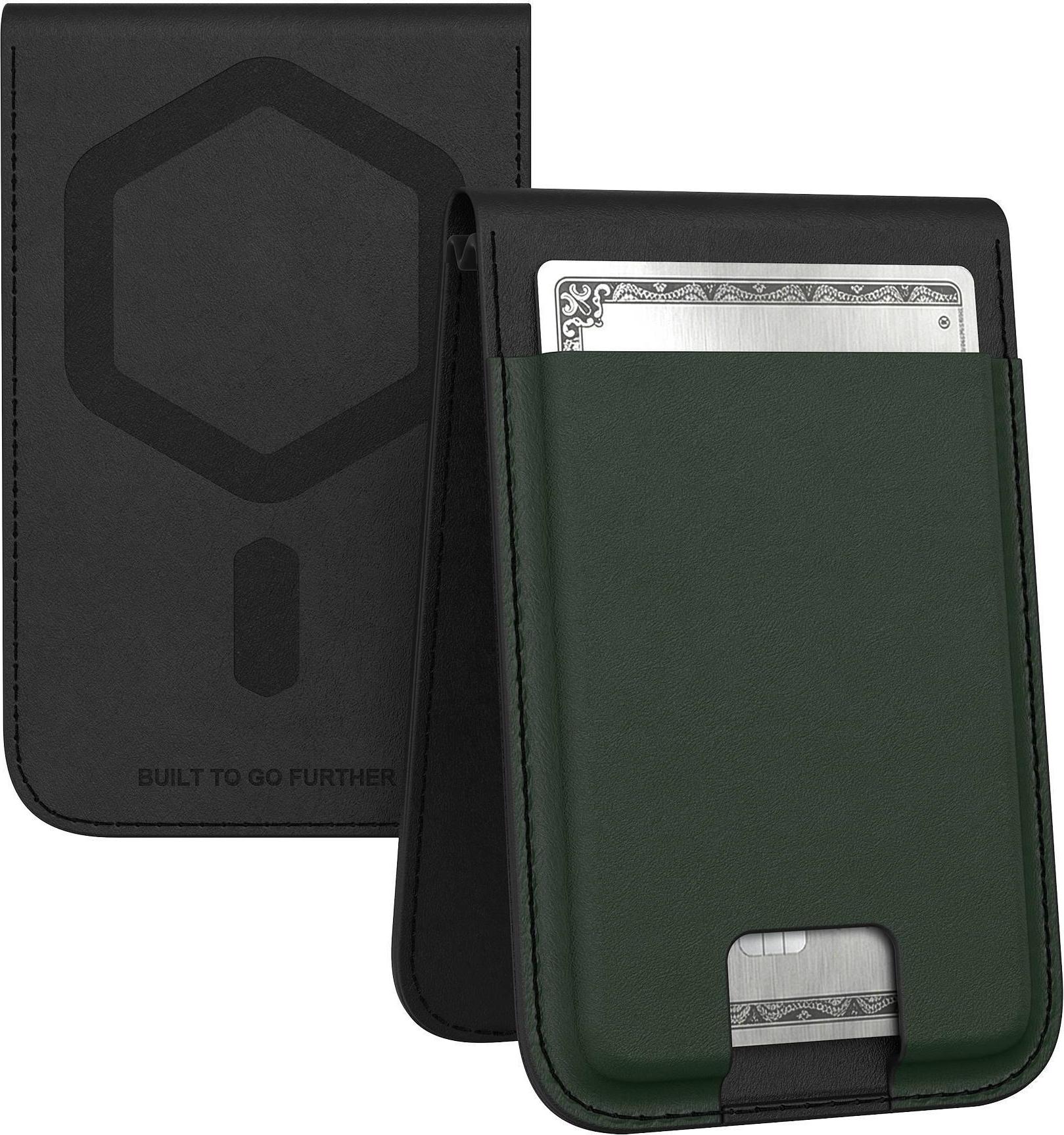 UAG Urban Armor Gear Metropolis Magnetic Wallet mit Standfunktion | veganes Leder olive | 964445117272 (964445117272)
