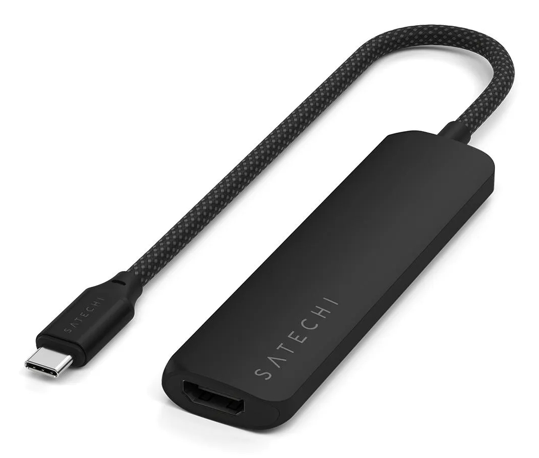 Satechi 4-in-1 Dockingstation ST-P4SK HDMI Schwarz
