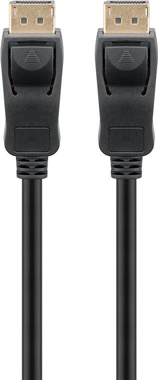 Goobay 61709 DisplayPort-Kabel 1 m Schwarz (61709)