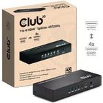 CLUB-3D Video-Splitter 1 to 4 HDMI Full 3D/4K120Hz (600Mhz) (CSV-1385)