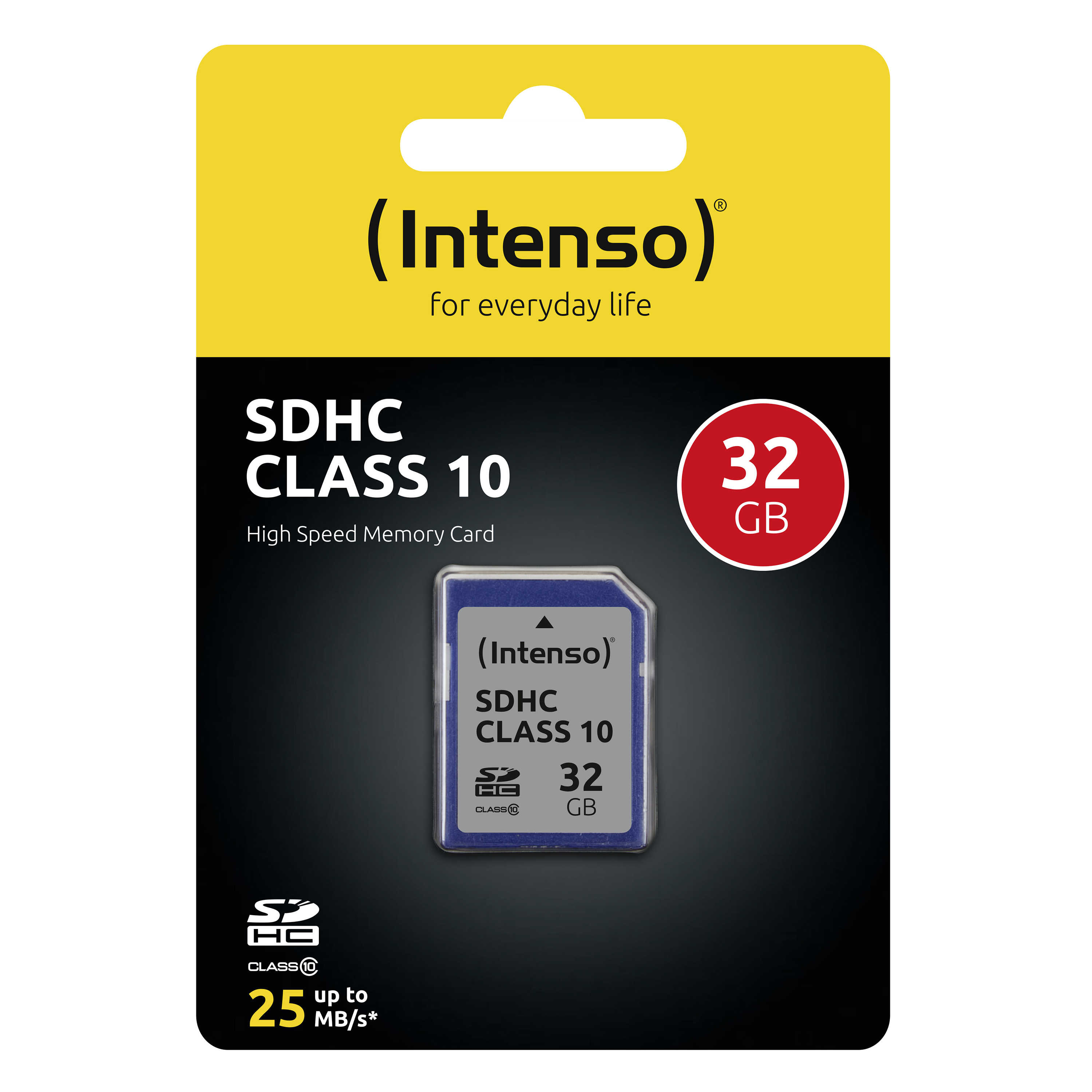 Intenso SDHC-Speicherkarte Class 10 32 GB Schwarz