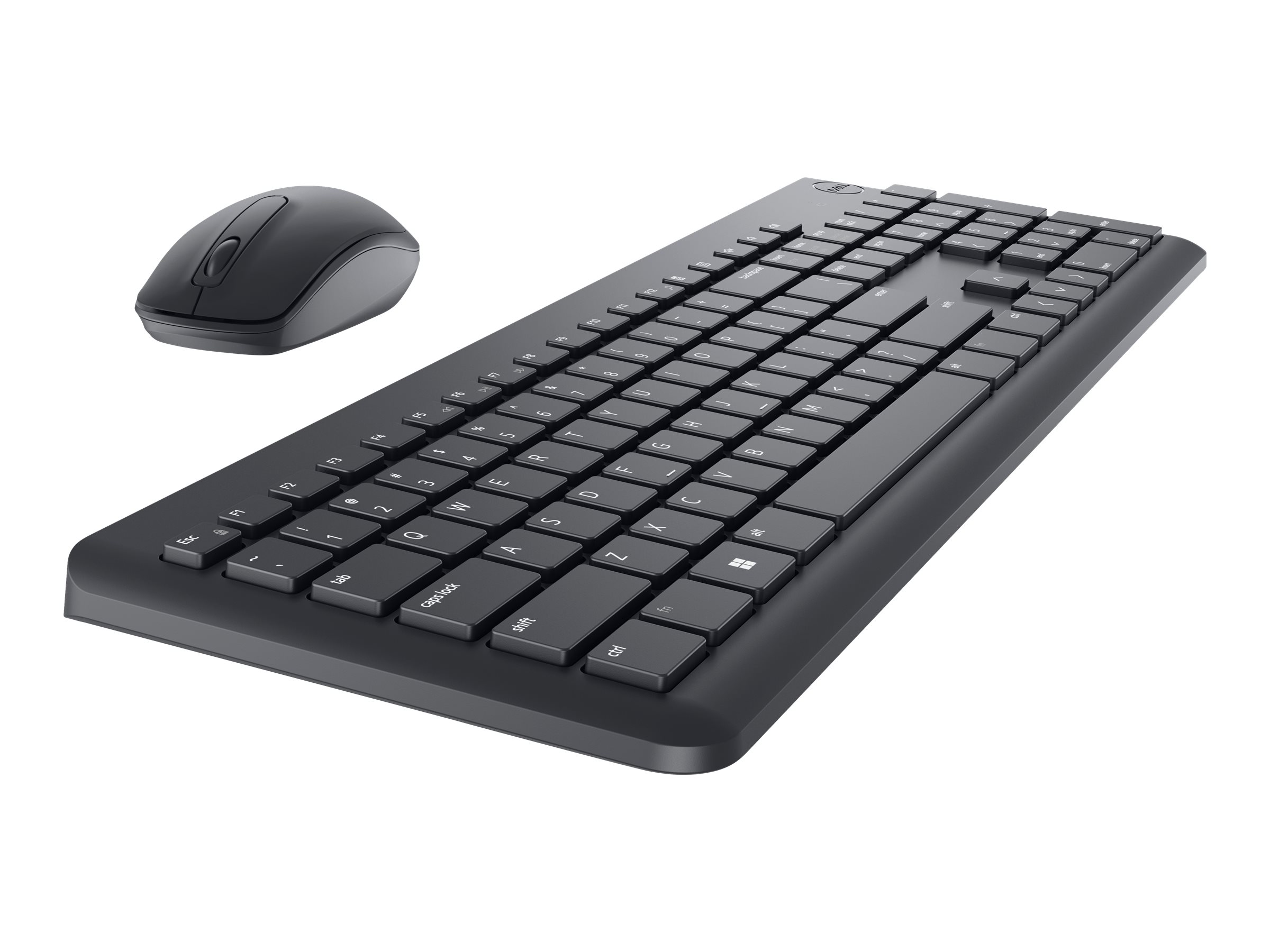 Dell Keyboard and Mouse KM3322W - Kabellos - 2,4 GHz - QWERTY - Schwarz