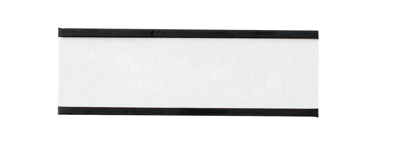 Legamaster Magnetische Etikettenhalter 60 x 20 mm Schwarz