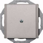 Merten 295660 Wandplatte/Schalterabdeckung Aluminium (295660)