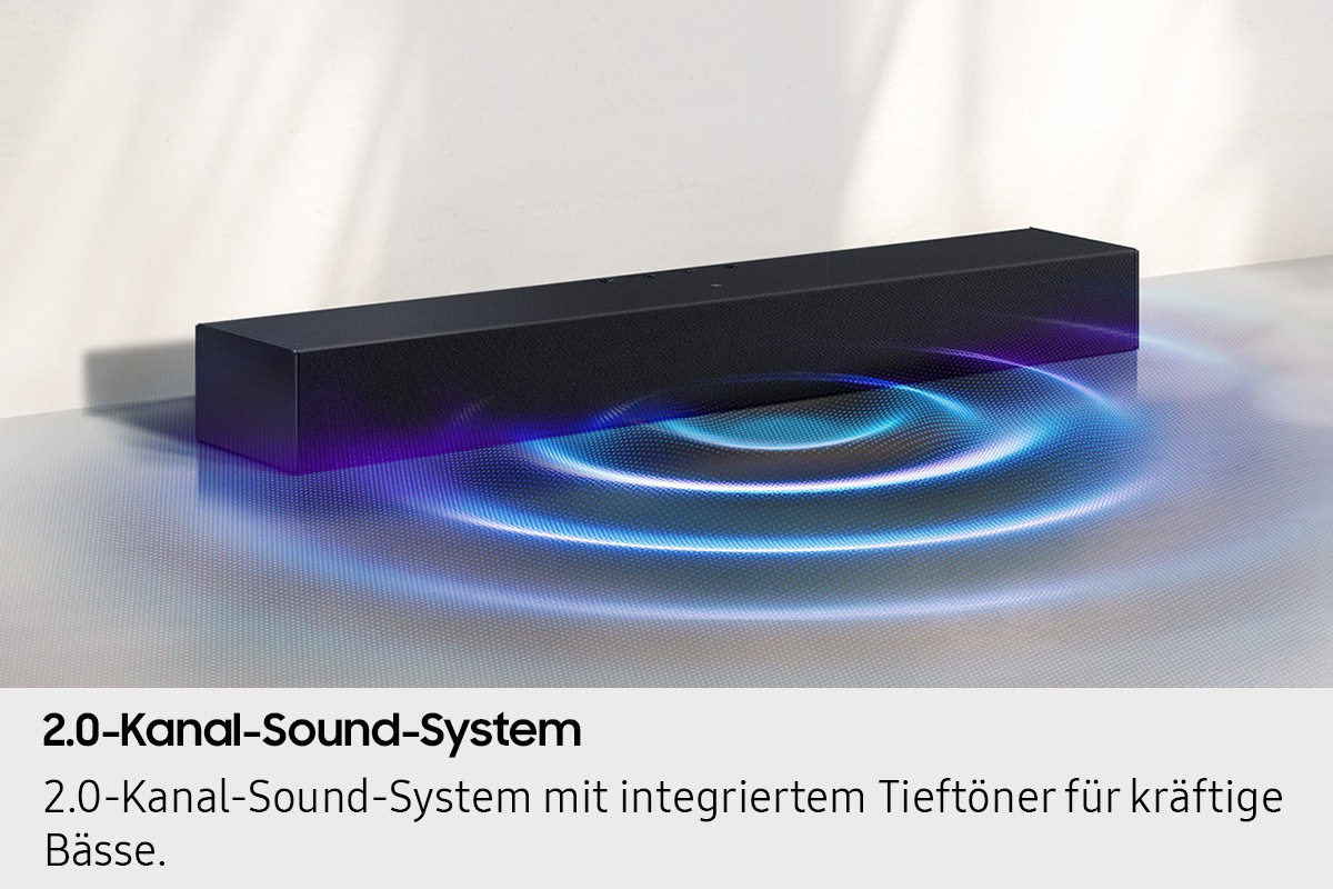 Samsung B-Series HW-B410GF 2.0-Kanal Soundbar Schwarz