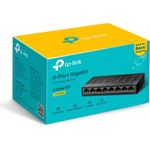 TP-LINK LS1008G Netzwerk-Switch Unmanaged Gigabit Ethernet (10/100/1000) Schwarz (LS1008G)