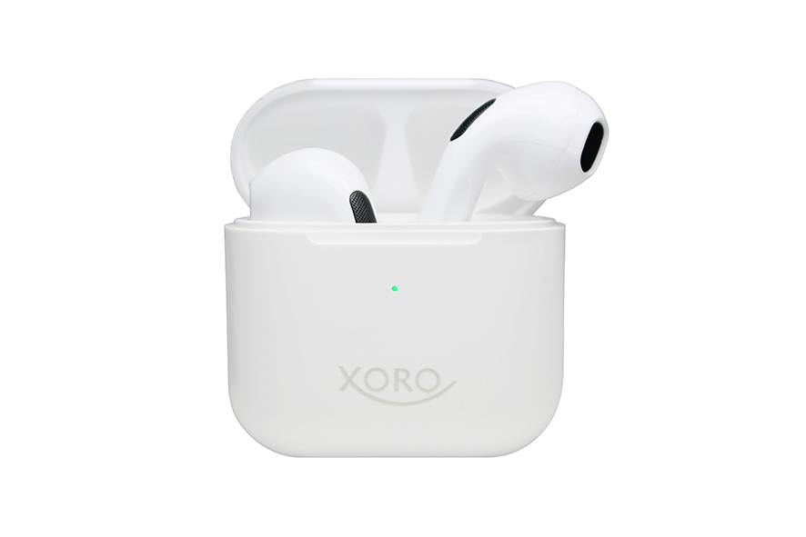 Xoro KHB 30 In-Ear-Kopfhörer True Wireless Stereo (TWS) Bluetooth Weiß