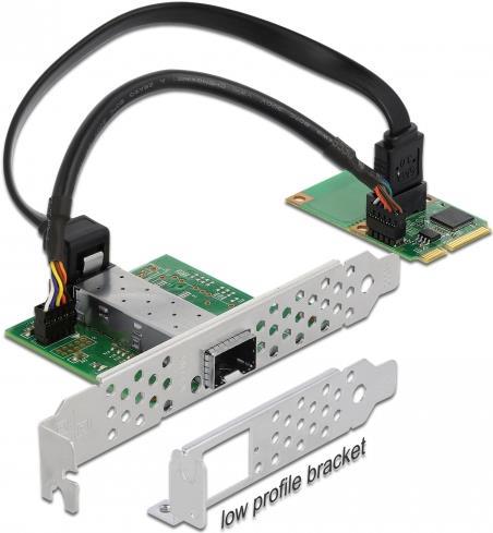 DeLOCK Mini PCIe I/O PCIe full size 1 x SFP Gigabit LAN (95267)