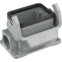 Harting Han 6B HMC Sockelgehäuse Hoch - 1x M20 Seitlicher Kabelabgang Mit Längsbügel