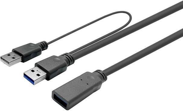 Vivolink PROUSB3AAF12.5C USB Kabel 12,5 m USB 3.2 Gen 1 (3.1 Gen 1) USB A Schwarz (PROUSB3AAF12.5C)