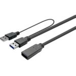 Vivolink PROUSB3AAF12.5C USB Kabel 12,5 m USB 3.2 Gen 1 (3.1 Gen 1) USB A Schwarz (PROUSB3AAF12.5C)