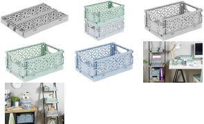 keeeper Mini-Klappbox "fritzi", Größe: S, nordic-blue 0,7 Liter, faltbare Deko-Box, lebensmittelecht, - 1 Stück (1023268000000)