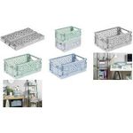 keeeper Mini-Klappbox "fritzi", Größe: S, nordic-blue 0,7 Liter, faltbare Deko-Box, lebensmittelecht, - 1 Stück (1023268000000)