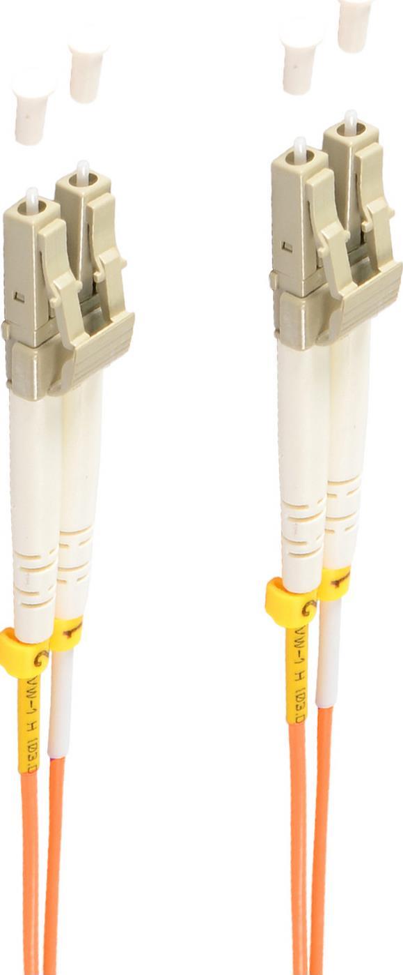 S-CONN shiverpeaks ®-BASIC-S--Duplex Patchkabel LC/LC 50/125µ, OM2, 1,0m (BS77931)