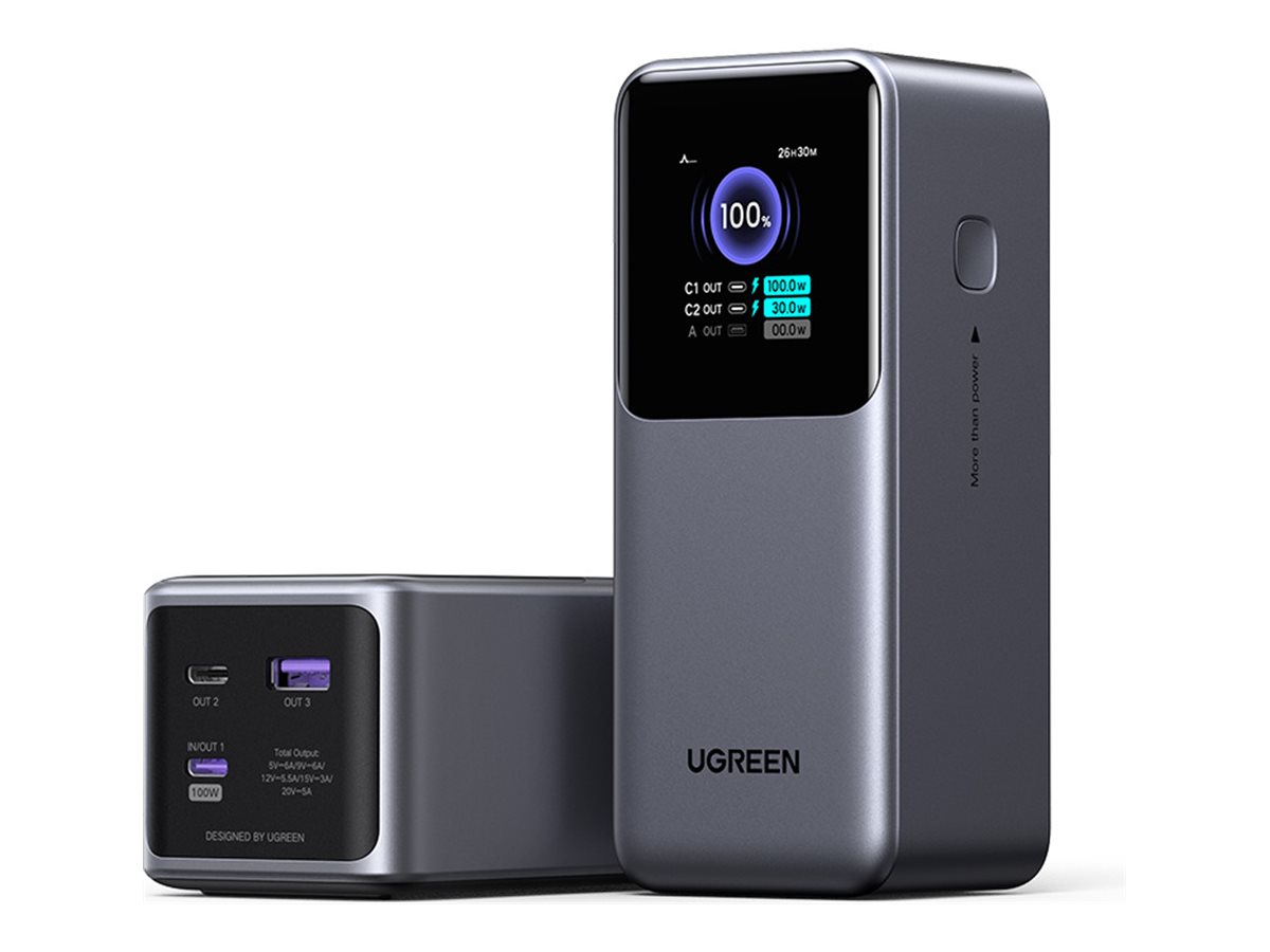 Ugreen Nexode 35524B 20000 mAh 130 W Powerbank Grau