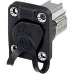 Neutrik NE8FDX-P6-W Drahtverbinder RJ45 female Schwarz - Weiß (NE8FDX-P6-W)