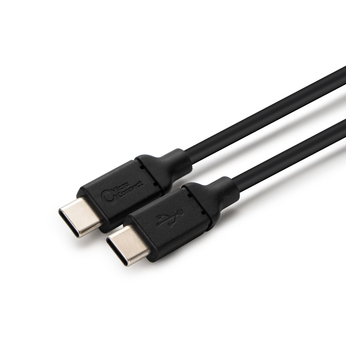MicroConnect USB-C Ladekabel USB-C zu USB-C 1 m 60 W Schwarz