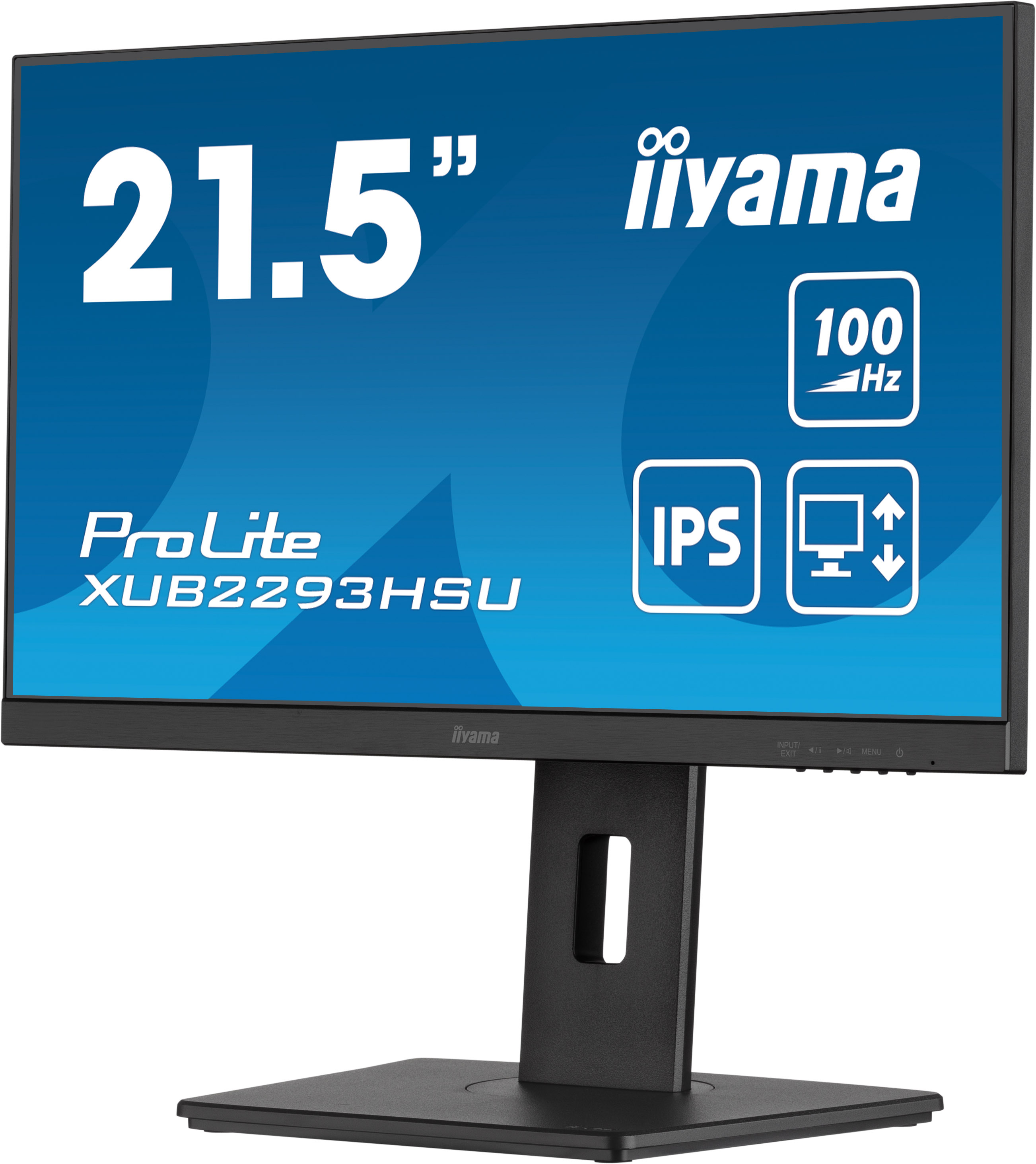 iiyama ProLite XUB2293HSU-B7 21.5" IPS Monitor 1920 x 1080 100 Hz Schwarz