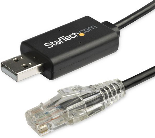 StarTech.com 1,8 m Cisco Console Cable USB to RJ45- Rollover Kabel (ICUSBROLLOVR)