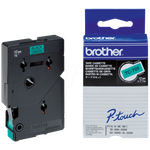 Brother Etiketten Schwarz, grün (TC701)