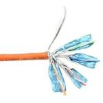 InLine® Verlegekabel Cat.6, 250MHz, S/FTP (PiMf), CU, AWG23, halogenfrei, 100m (70501)