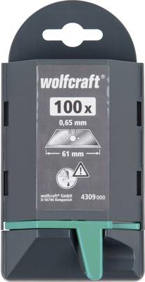 Wolfcraft Profi Trapezklingen 0,65x61 mm 4309000 (4309000)