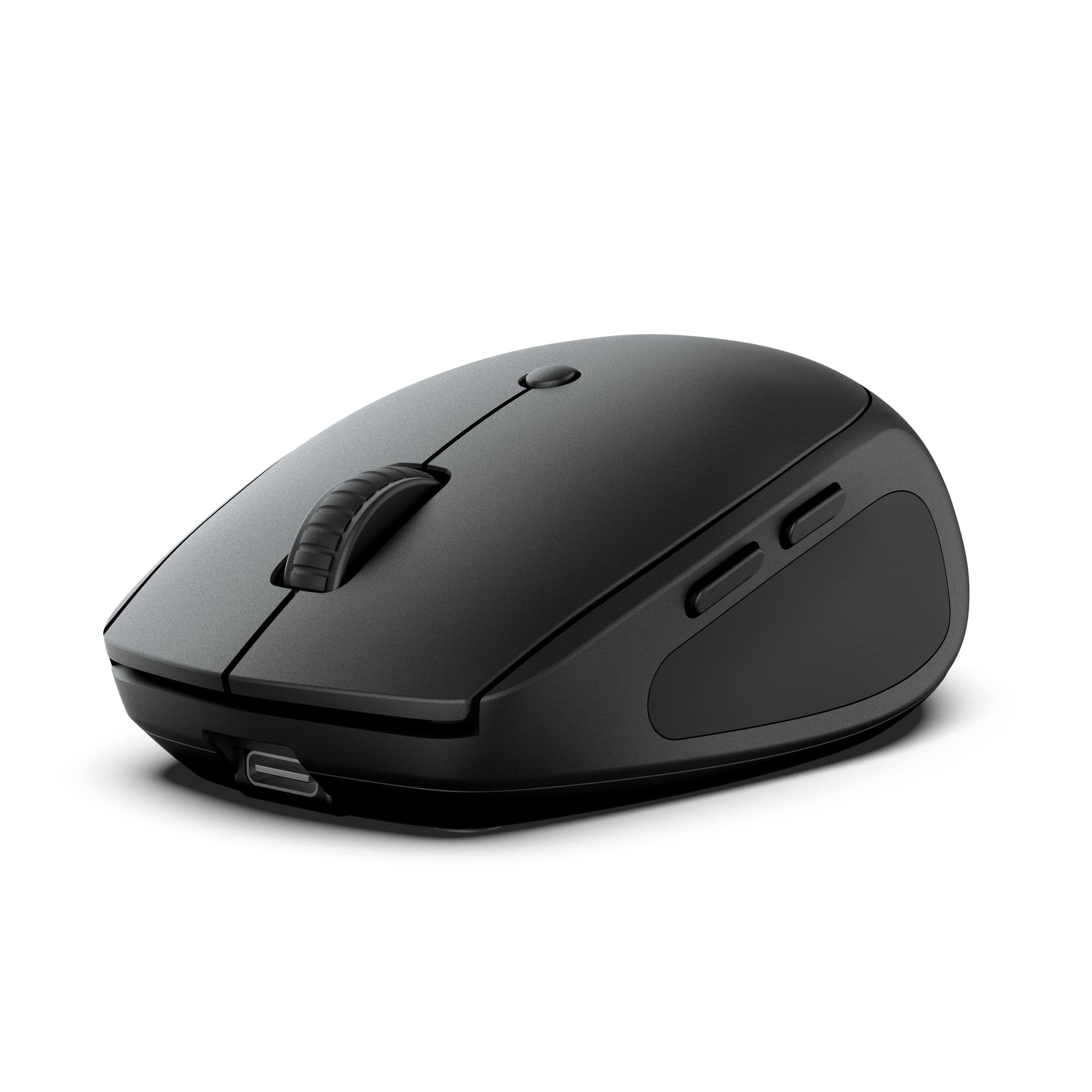 JLab GO Charge Kabellose Maus Beidhändig Bluetooth + 2.4 GHz 1600 DPI Schwarz