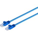 S/CONN maximum connectivity Netzwerkkabel-RJ45 Patchkabel U/UTP mitCat.7 Rohkabel blau 5m (08-35051)