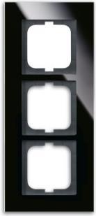 Busch-Jaeger 1723-825 Wandplatte/Schalterabdeckung Schwarz (2CKA001754A4324)