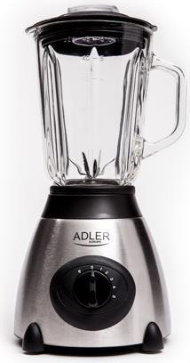 Adler AD 4070 Mixer 1,5 l Tischplatten-Mixer 600 W Schwarz - Transparent (AD 4070)