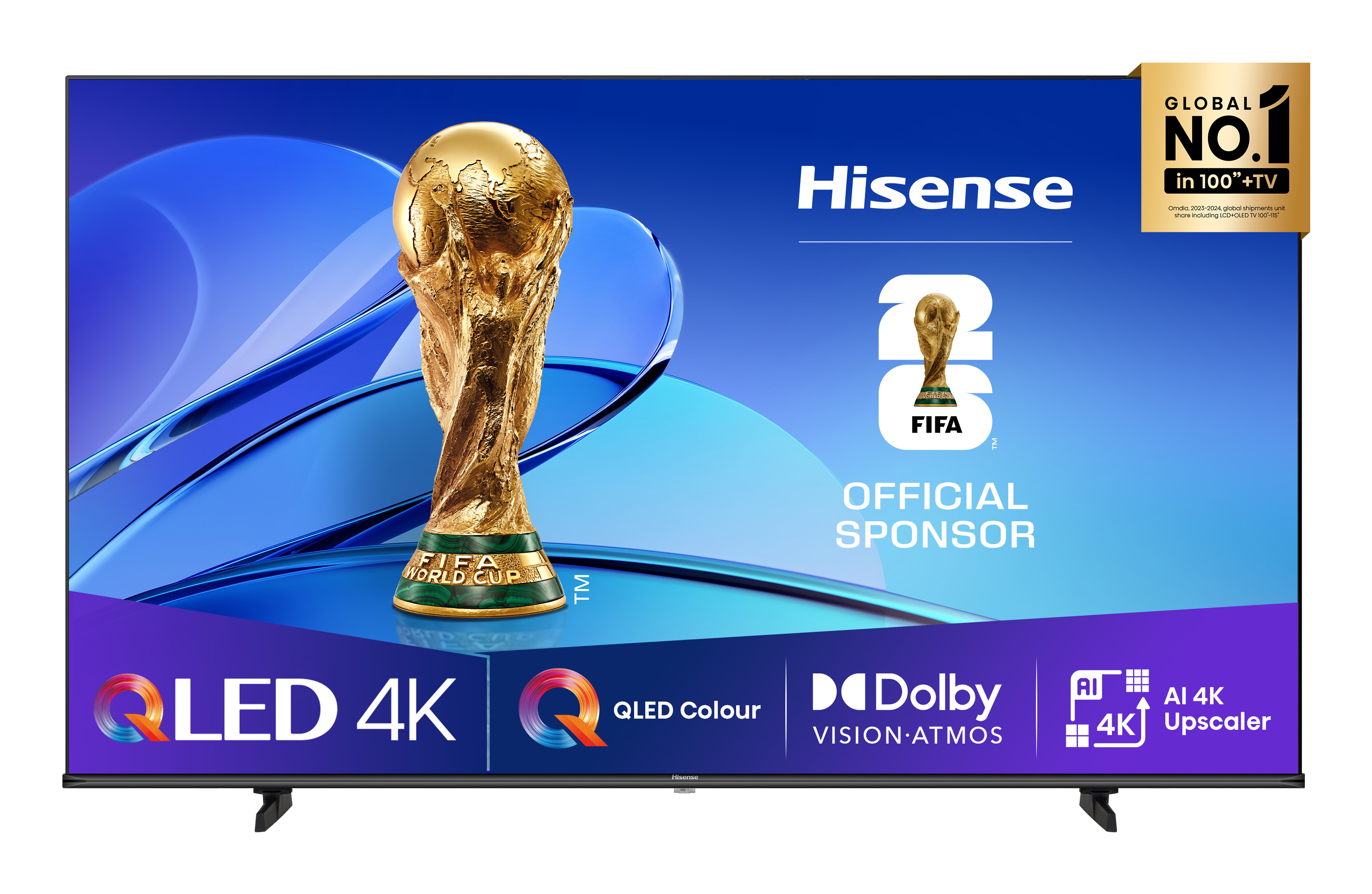 Hisense 43E7Q PRO QLED Smart-TV 43" 4K Ultra HD 144 Hz Schwarz