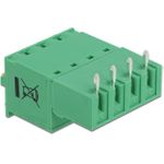 Delock Terminalblock Set für Platine 4 Pin 5,08 mm Rastermaß horizontal (66506)